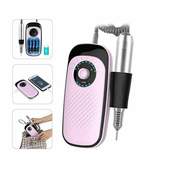 Electric Nail Drill Machine - Pink new in box never used - Picture 9 of 9